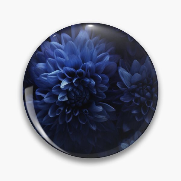 Item preview, Dark Blue Dahlias designed and sold by allthis.