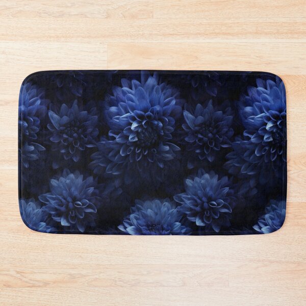 Item preview, Dark Blue Dahlias designed and sold by allthis.