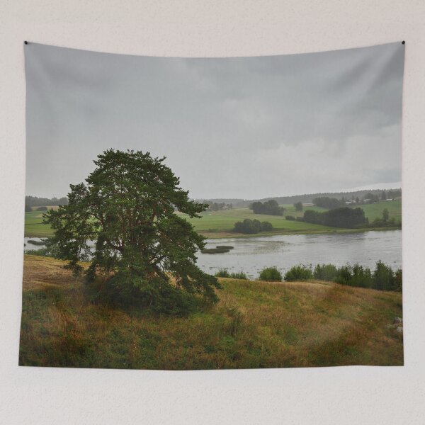 Item preview, Sarkkilanjarvi in rain designed and sold by Jouko Lehto Photography.
