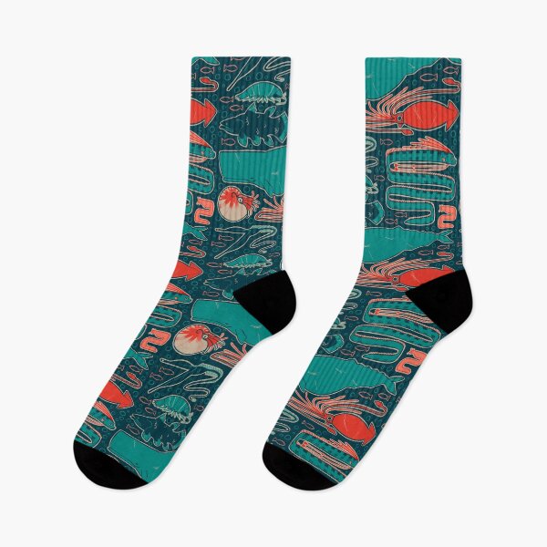 Item preview, Deep Sea Creatures (V1) designed and sold by sockrosma.