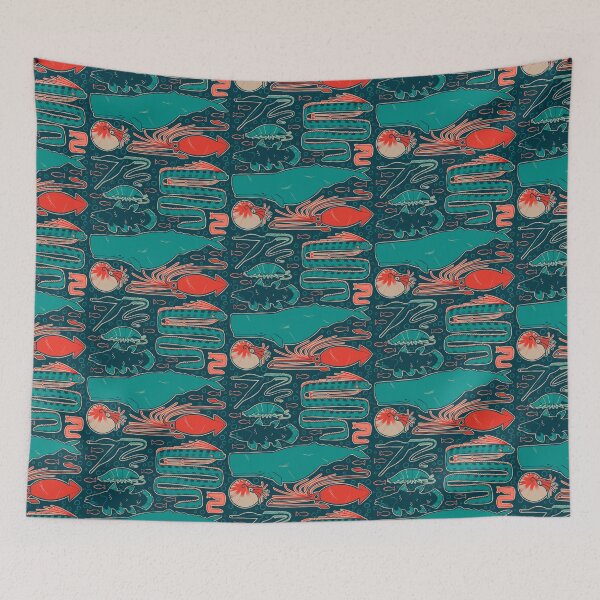 Item preview, Deep Sea Creatures (V1) designed and sold by sockrosma.