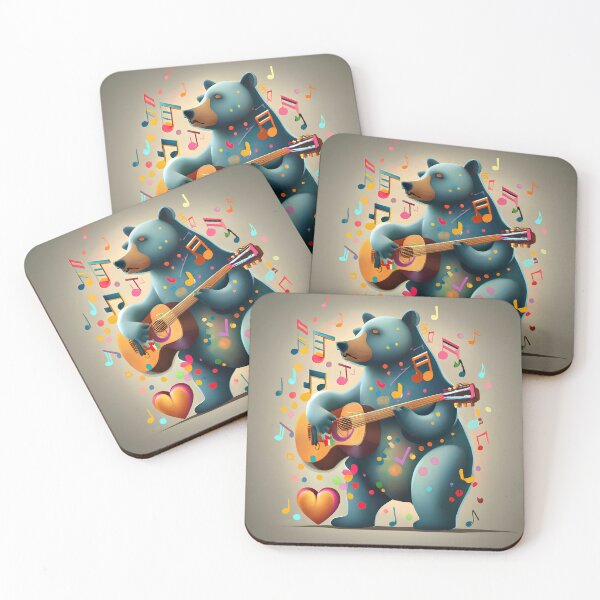 Item preview, Blue Bear Music designed and sold by SabyDigitalArt.