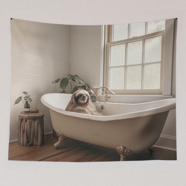 Item preview, Bathtime VII designed and sold by Sasha Art Gallery.