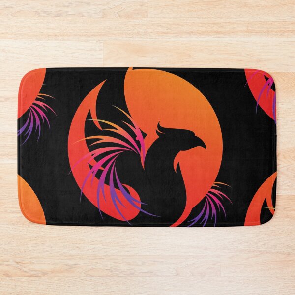 Item preview, Circle of Life, Fire Phoenix on Black designed and sold by RnssncCo.