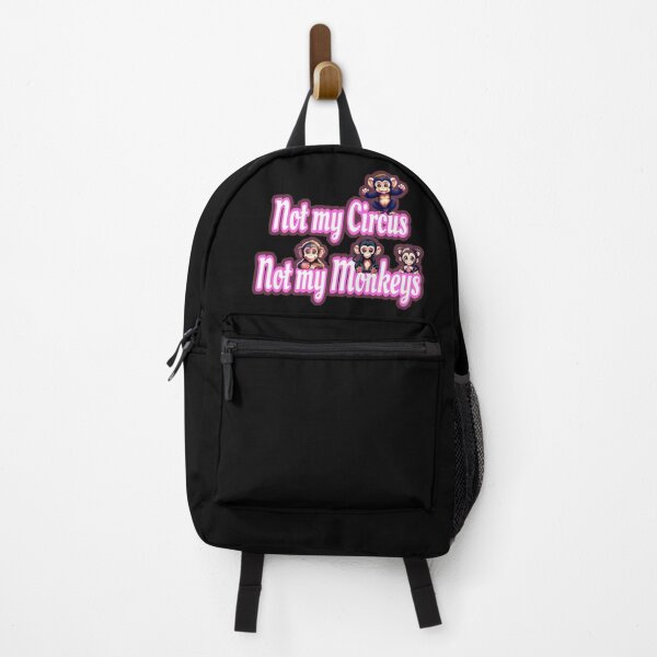 Item preview, Not my circus, not my monkeys- saying  designed and sold by Roxburylane.