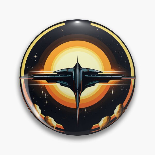 Item preview, Spaceship, Space & Constellations Inspired by Starfield designed and sold by MidArtForge.