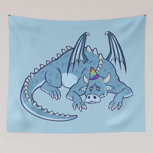 Item preview, Sad, Lonely Dragon designed and sold by Jennifer-Smith.
