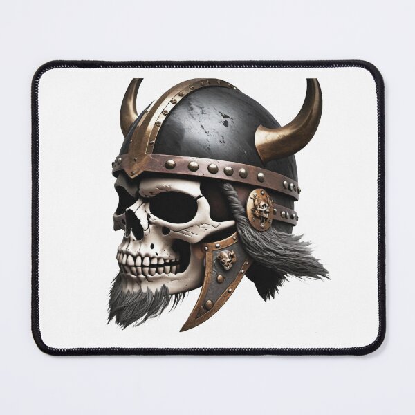 Item preview, Skull in helmet designed and sold by Elegant Edge.