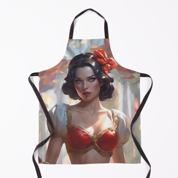 Item preview, Beautiful Short-Haired Fairy Tale Princess in Gold, Red and White designed and sold by Eliteijr.