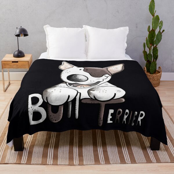 Item preview, Bull Terrier Comic Dogs Cartoon designed and sold by ljfisdut69.