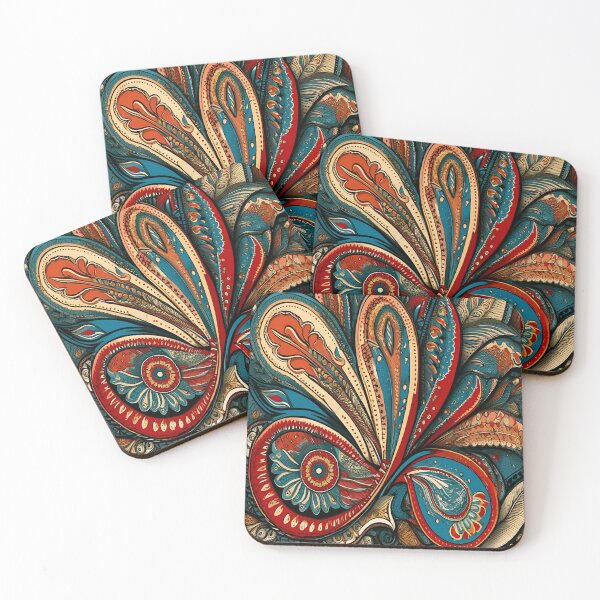 Item preview, Boho Style Inspired Floral Paisley Contemporary Elegance designed and sold by Tamas Das.