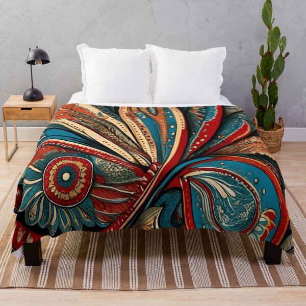 Item preview, Boho Style Inspired Floral Paisley Contemporary Elegance designed and sold by Tamas Das.