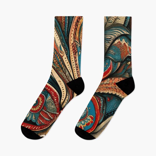 Item preview, Boho Style Inspired Floral Paisley Contemporary Elegance designed and sold by Tamas Das.