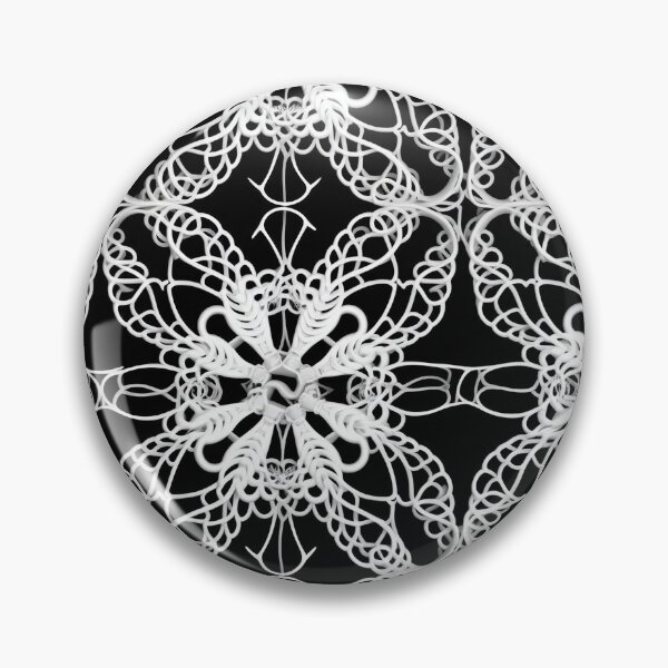 Item preview, Modern design reminiscent of the style of lace patterns designed and sold by Pflugart.
