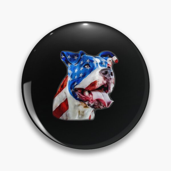 Item preview, American Pitbull Flag  	 designed and sold by yhjyoseer69.