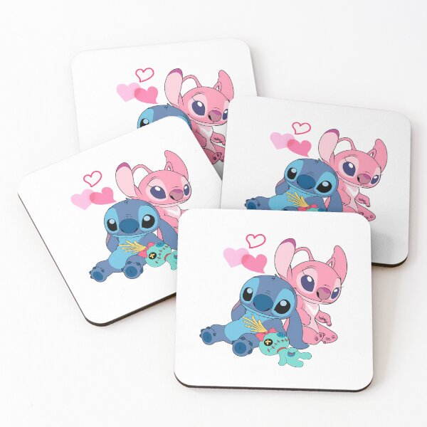 Item preview, Stitch And Lilo Stitch Angel Love designed and sold by FarmerBodhiA.