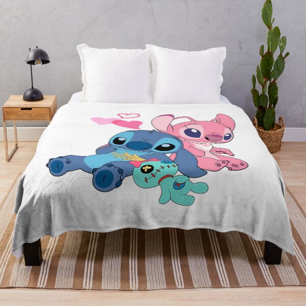 Item preview, Stitch And Lilo Stitch Angel Love designed and sold by FarmerBodhiA.