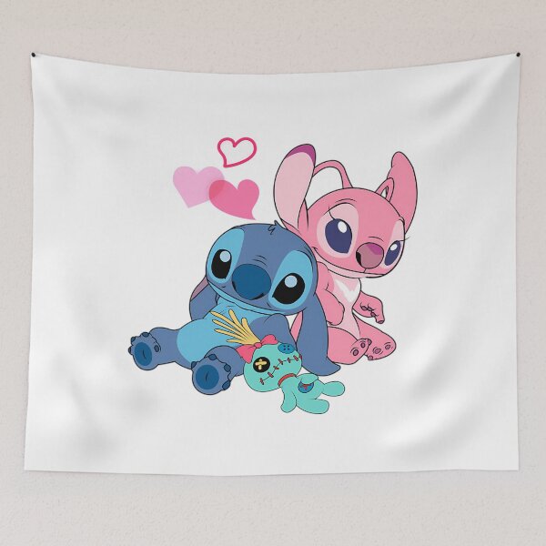 Item preview, Stitch And Lilo Stitch Angel Love designed and sold by FarmerBodhiA.