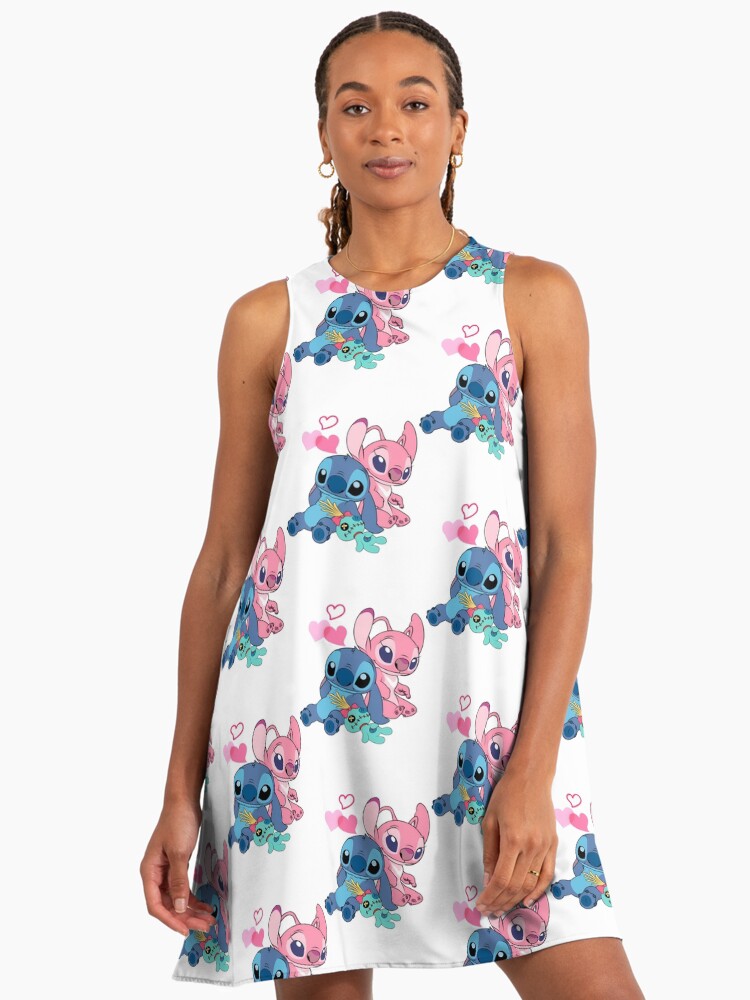 lilo and stitch dress Celestial Pink Sparkly Homecoming Dress – Lisposa main image 0
