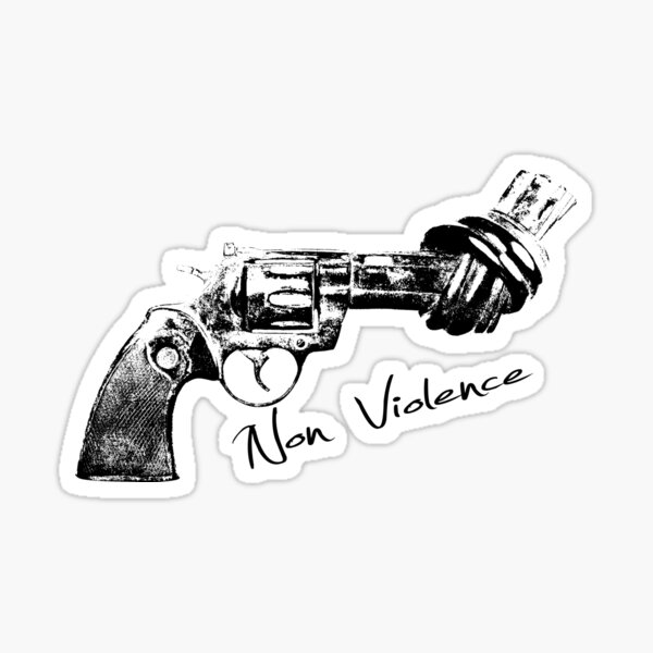 Item preview, nonviolence nonviolence designed and sold by roukia.