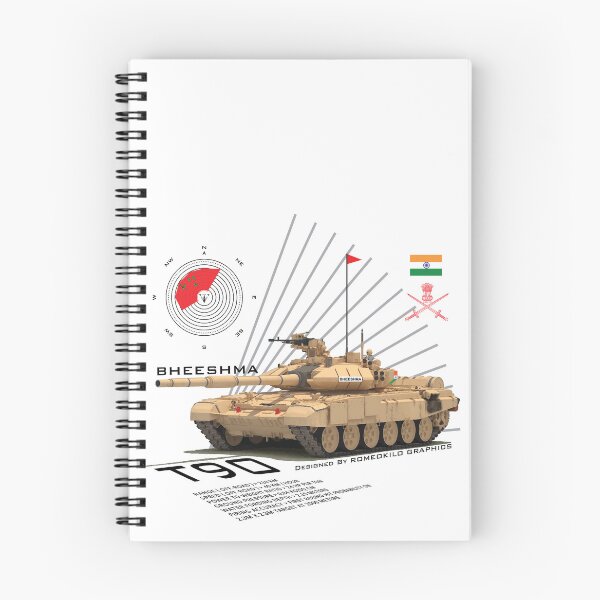 Item preview, T 90 Tank (Indian Army) designed and sold by romeokilo.