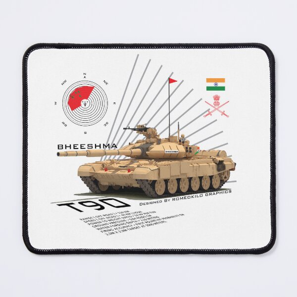 Item preview, T 90 Tank (Indian Army) designed and sold by romeokilo.