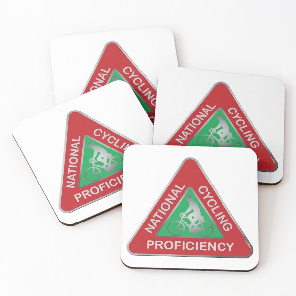 Item preview, National Cycling Proficiency Badge Sticker T-Shirt designed and sold by OuterShellUK.