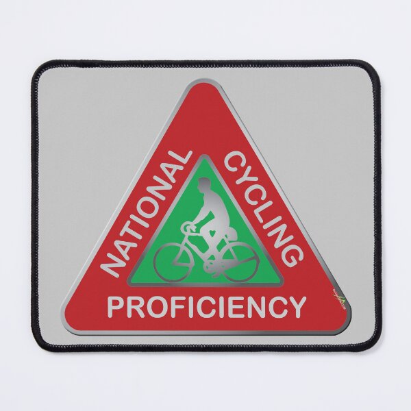 Item preview, National Cycling Proficiency Badge Sticker T-Shirt designed and sold by OuterShellUK.
