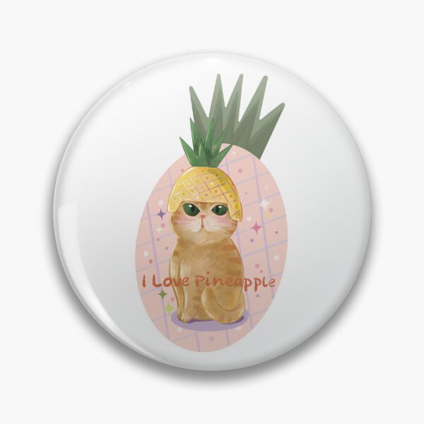 Item preview, Pineapple Cat designed and sold by Yunipop.