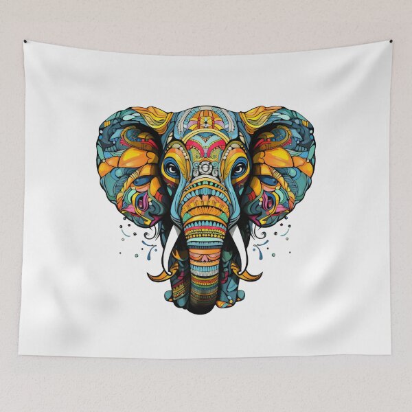 Item preview, Peaceful Pachyderm designed and sold by PANNARUK THAILAND.