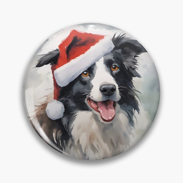 Item preview, Border Collie Sheepdog Christmas Santa Hat designed and sold by Ameiva-Apparel.