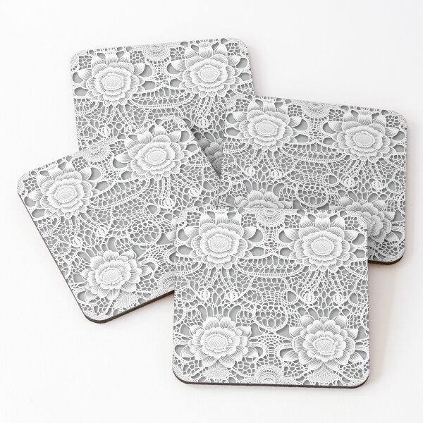 Item preview, Modern design reminiscent of the style of lace patterns designed and sold by Pflugart.