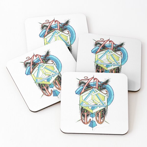 Item preview,  Geometric figures with a question mark designed and sold by Lucky Day Shop 777.