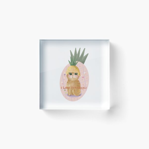 Item preview, Pineapple Cat designed and sold by Yunipop.