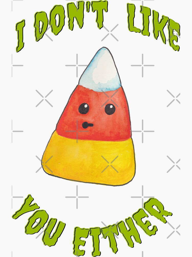 The Candy Corn Sticker