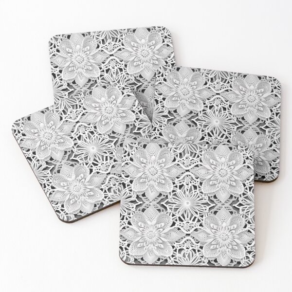 Item preview, Modern design reminiscent of the style of lace patterns designed and sold by Pflugart.