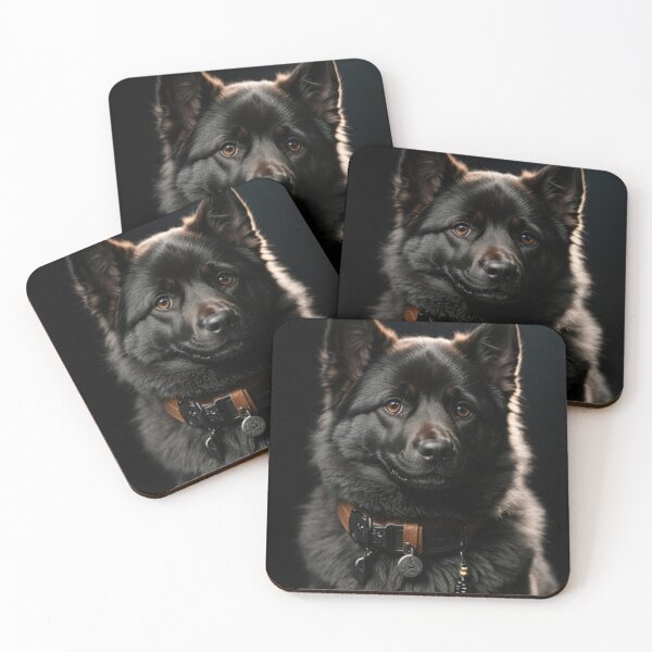 Item preview, Black Norwegian Elkhound designed and sold by ShakaLife.org.