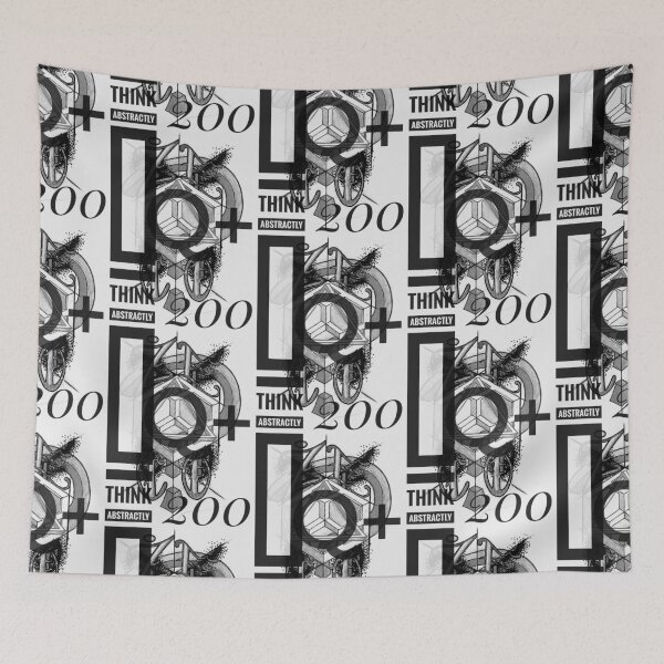 Item preview, Geometric figures with a question mark with the inscription designed and sold by Lucky Day Shop 777.