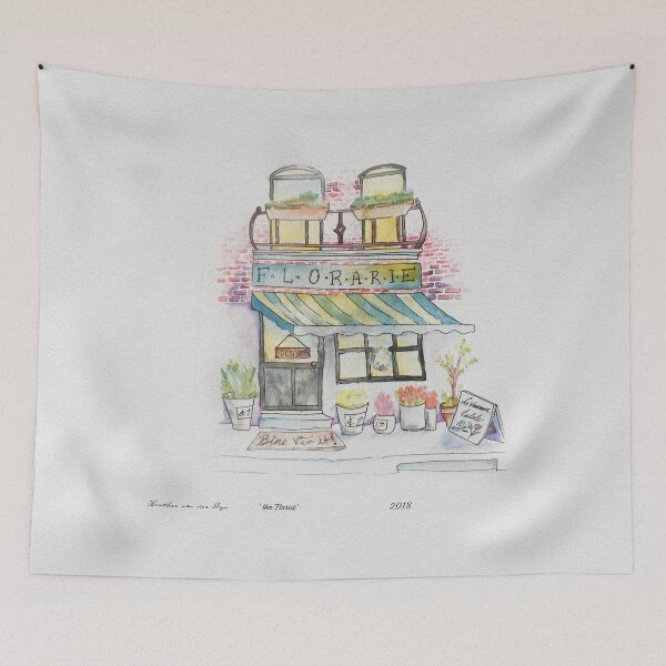 Item preview, 'Florarie' The Florist Shop in Romania designed and sold by Heather van der Dys.