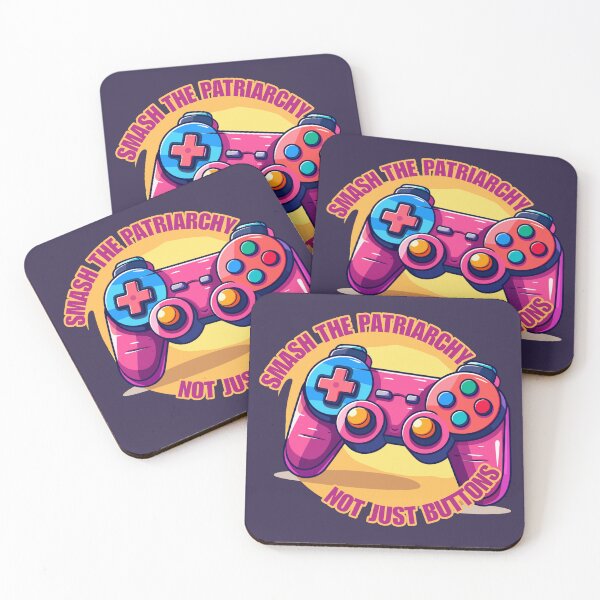 Item preview, Smash the patriarchy Not just buttons designed and sold by SidTastic .