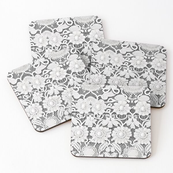 Item preview, Modern design reminiscent of the style of lace patterns designed and sold by Pflugart.