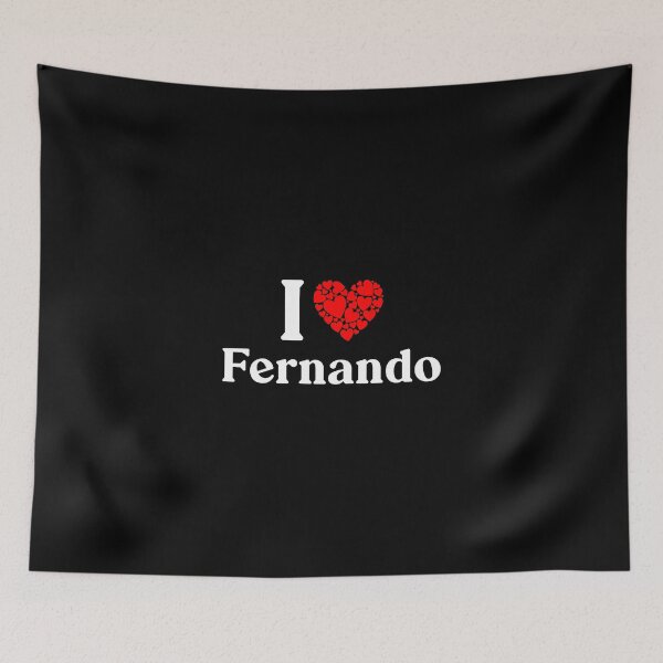 Item preview, Fernando Heart - I Love Fernando designed and sold by MiraclePitts.