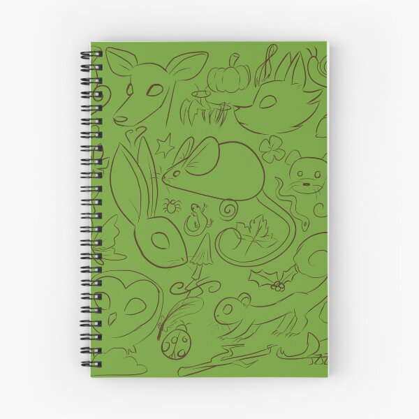 Item preview, Woodland Creatures doodles designed and sold by ChronicCrafting.