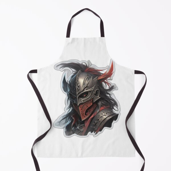Item preview, Masked Dread: Fantasy Scary Warrior designed and sold by DreamLoreArt.