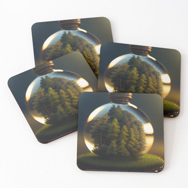 Item preview, Microcosmic Marvel: Miniature Landscape in a Water Droplet designed and sold by DesignPalaceLk.