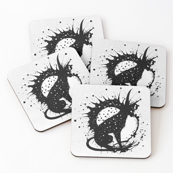 Item preview, Dark Ink Cats  designed and sold by tabemisa.