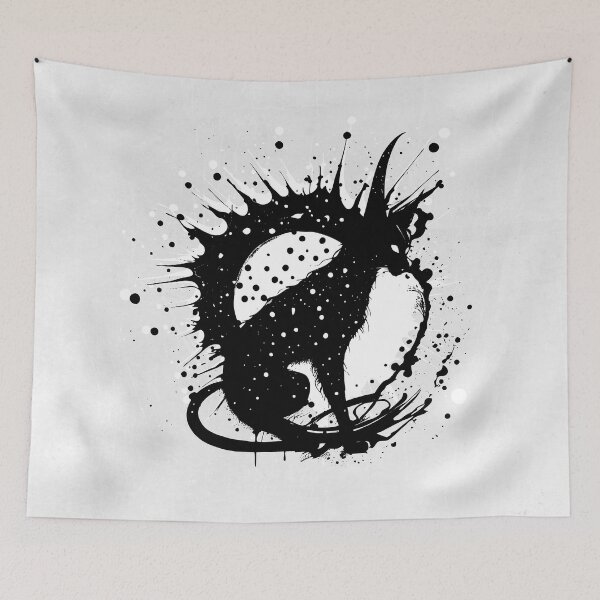 Item preview, Dark Ink Cats  designed and sold by tabemisa.