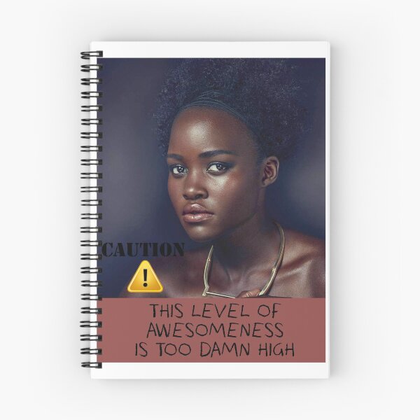 Item preview, caution! (lupita nyong'o) designed and sold by jlimoliv.