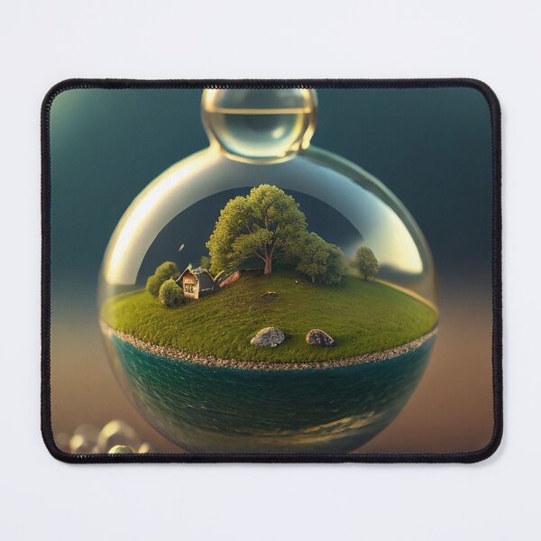 Item preview, Microcosmic Marvel: Miniature Landscape in a Water Droplet designed and sold by DesignPalaceLk.