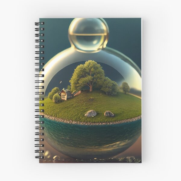 Item preview, Microcosmic Marvel: Miniature Landscape in a Water Droplet designed and sold by DesignPalaceLk.